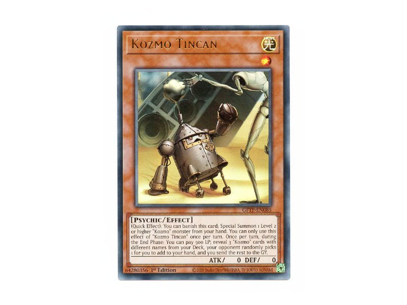 Kozmo Tincan GFTP-EN085 - Ultra Rare - BattleofCards