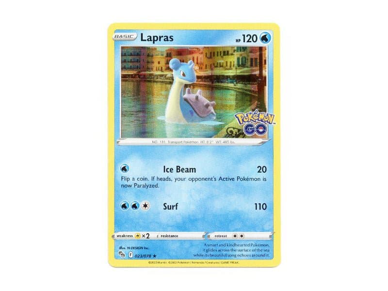 Lapras 023/078 - Holo Rare - Einzelkarten - BattleofCards