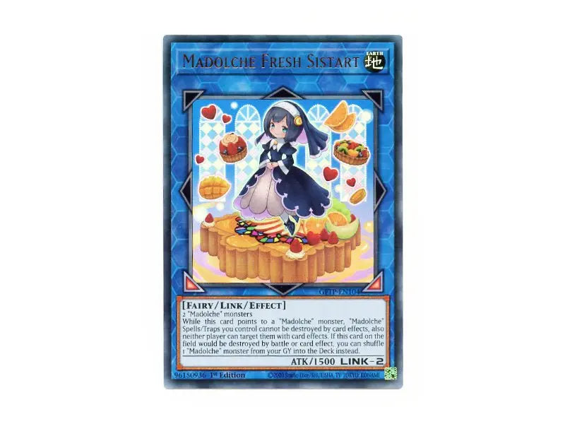 Madolche Fresh Sistart GFTP - EN104 - Ultra Rare - Einzelkarten Yu - Gi - Oh! - BattleofCards