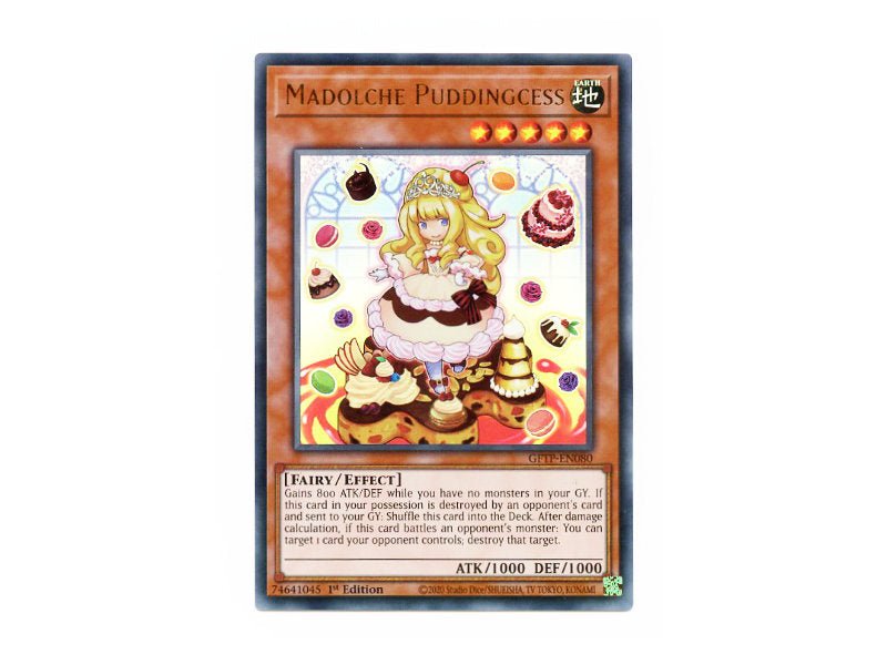 Madolche Puddingcess GFTP-EN080 - Ultra Rare - BattleofCards
