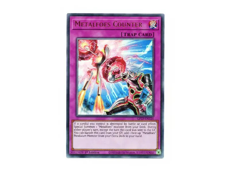 Metalfoes Counter GFTP - EN124 - Ultra Rare - Einzelkarten Yu - Gi - Oh! - BattleofCards