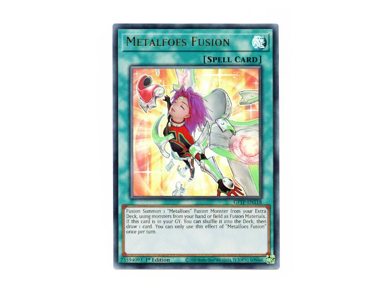 Metalfoes Fusion GFTP-EN118 - Ultra Rare - BattleofCards