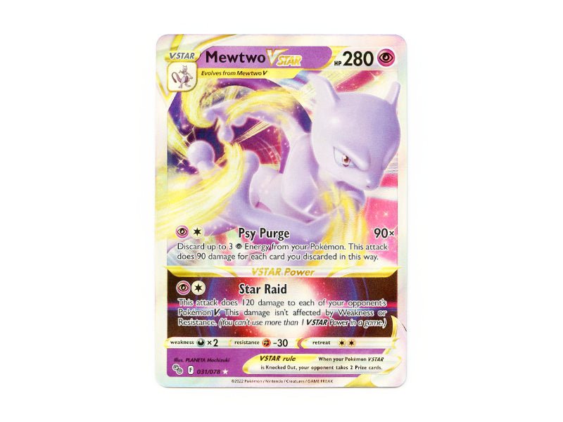 Mewtwo VStar 031/078 - Ultra Rare - BattleofCards