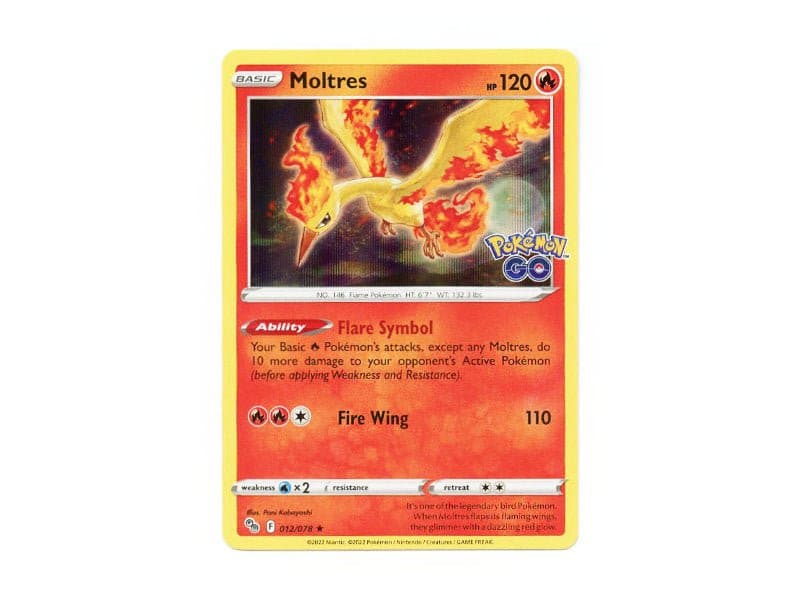 Moltres 012/078 - Holo Rare - Einzelkarten - BattleofCards