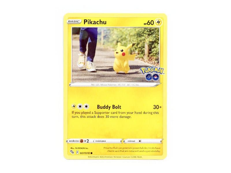 Pikachu 027/078 - Common - Einzelkarten - BattleofCards