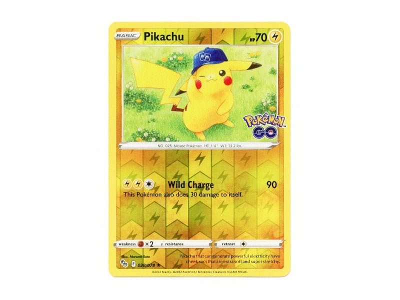 Pikachu 028/078 - Reverse Holo - Einzelkarten - BattleofCards