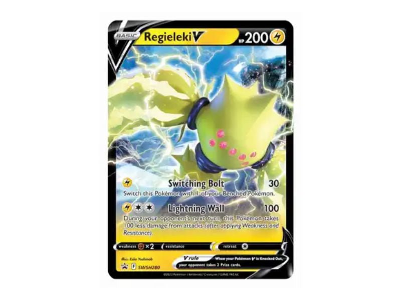 Pokémon Crown Zenith Regieleki V Collection Box - EN - BattleofCards