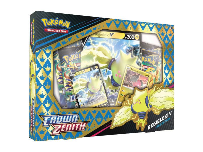 Pokémon Crown Zenith Regieleki V Collection Box - EN - BattleofCards