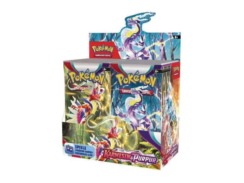 Pokémon Karmesin & Purpur Booster Display - DE - Display Pokemon - BattleofCards