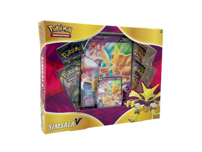 Pokémon Simsala V Kollektion Box DE - BattleofCards