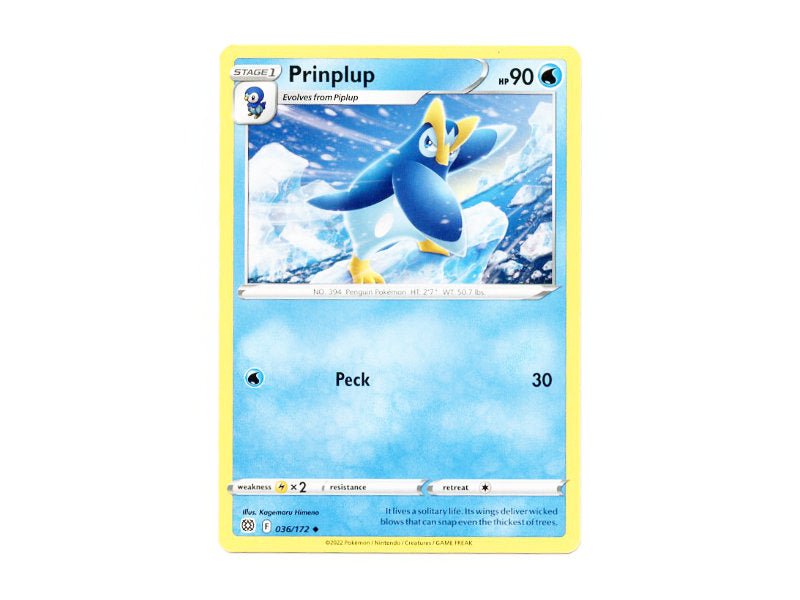 Prinplup 036/172 - Common - BattleofCards