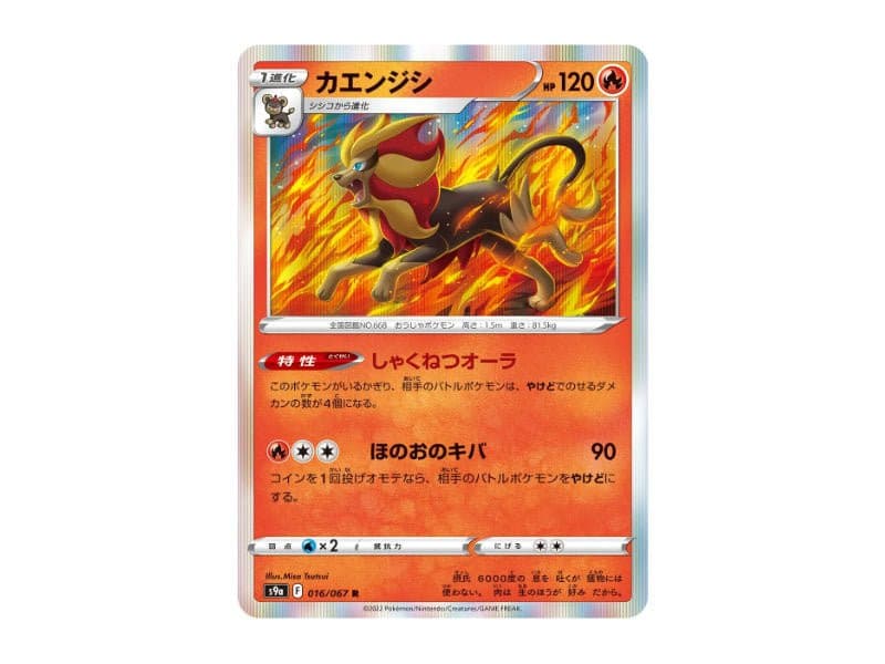 Pyroleo 016/067 - Rare (s9a) - BattleofCards