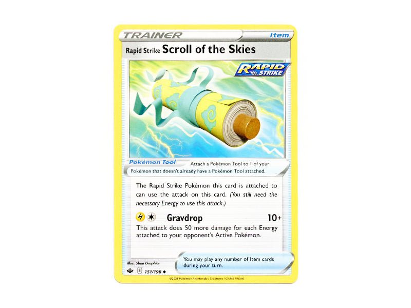 Rapid Strike Scroll of the Skies 151/198 - Common - BattleofCards
