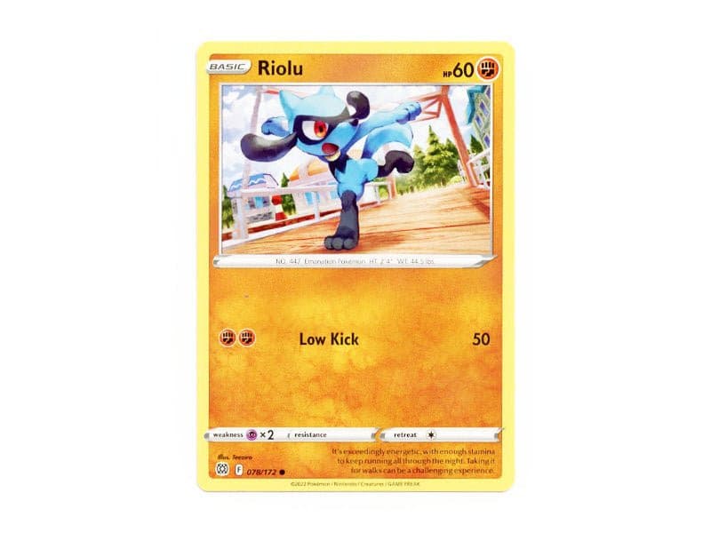 Riolu 078/172 - Common - BattleofCards