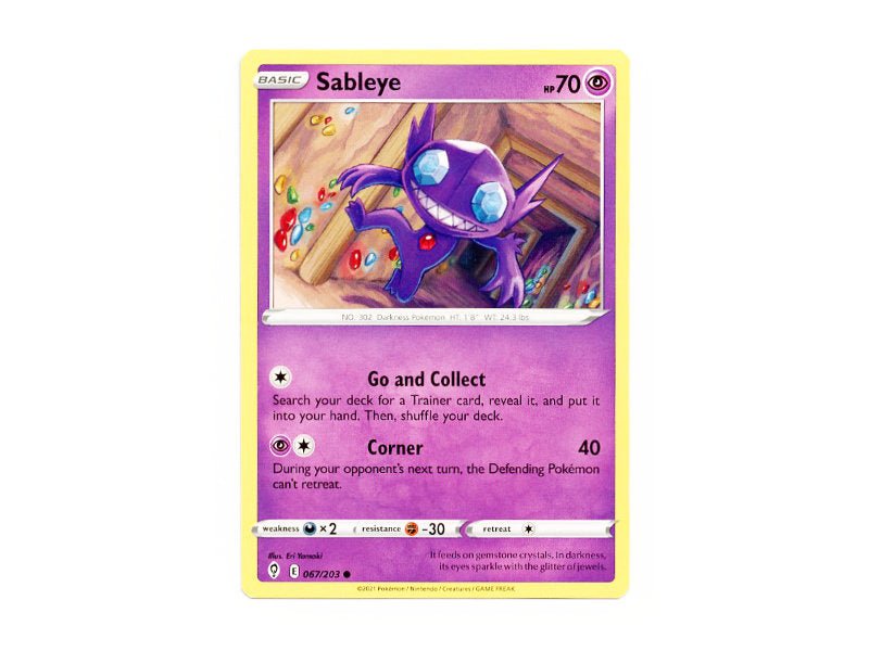 Sableye 067/203 - Common - BattleofCards