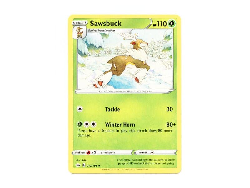 Sawsbuck 012/198 - Common - BattleofCards
