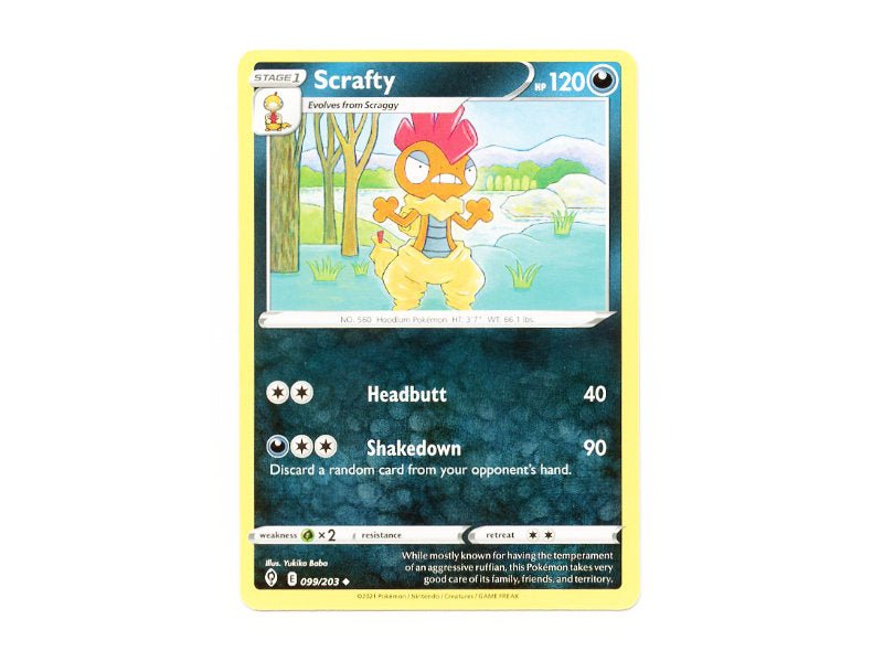 Scrafty 099/203 - Common - BattleofCards
