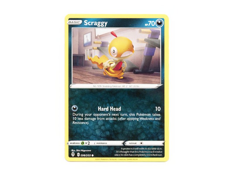 Scraggy 098/203 - Common - BattleofCards