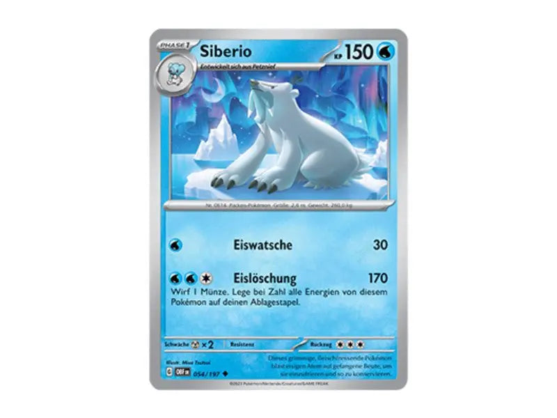 Siberio 054/197 - Common - Einzelkarten - BattleofCards
