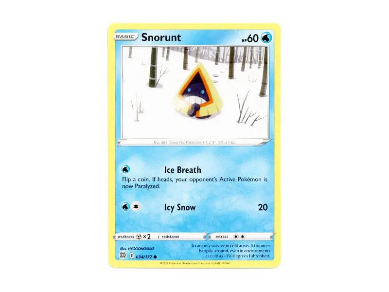 Snorunt 034/172 - Common - Einzelkarten - BattleofCards