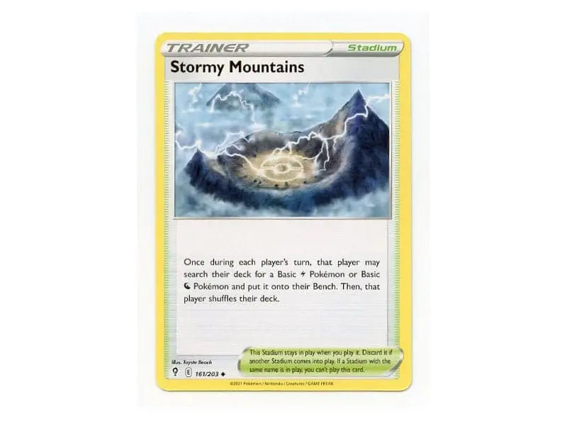 Stormy Mountains 161/203 - Common - Einzelkarten - BattleofCards