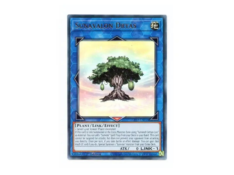 Sunavalon Dryas GFTP - EN018 - Ultra Rare - Einzelkarten Yu - Gi - Oh! - BattleofCards
