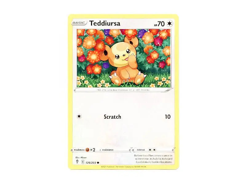 Teddiurse 126/203 - Common - Einzelkarten - BattleofCards