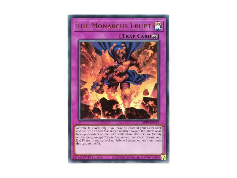 The Monarchs Erupt GFTP - EN121 - Ultra Rare - Einzelkarten Yu - Gi - Oh! - BattleofCards