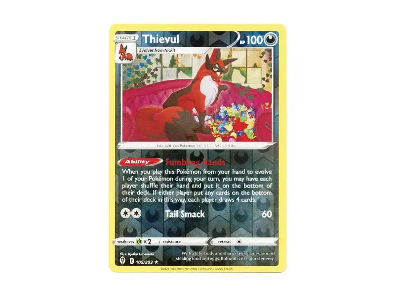 Thievul 105/203 - Reverse Holo - Einzelkarten - BattleofCards