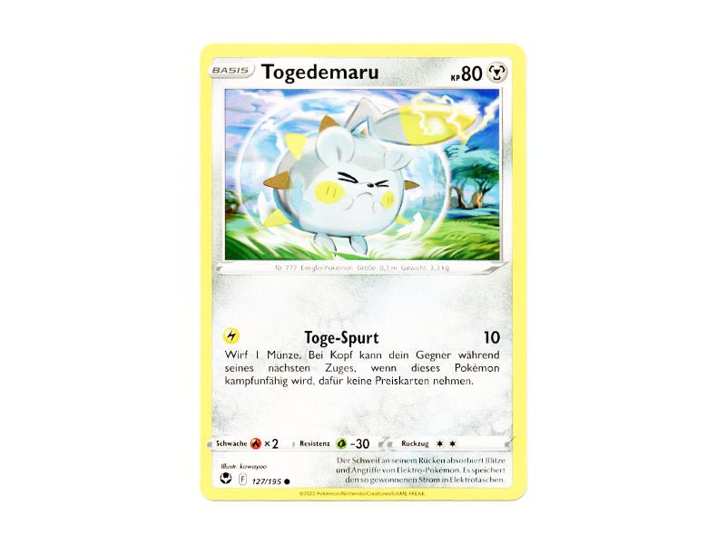 Togedemaru 127/195 - Common - DE - BattleofCards