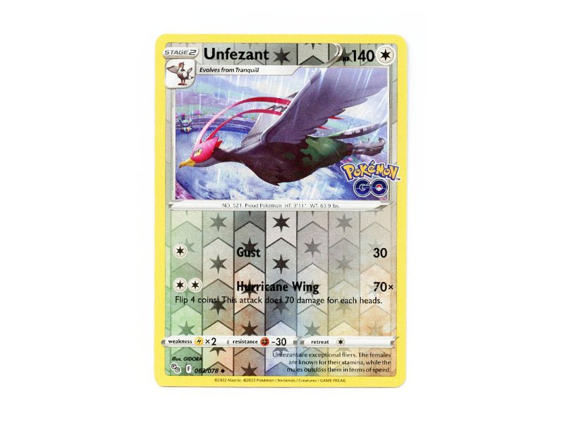 Unfezant 063/078 - Reverse Holo - Einzelkarten - BattleofCards