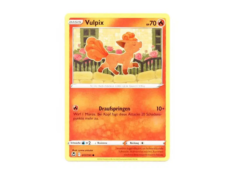 Vulpix 017/195 - Common - DE - Einzelkarten - BattleofCards