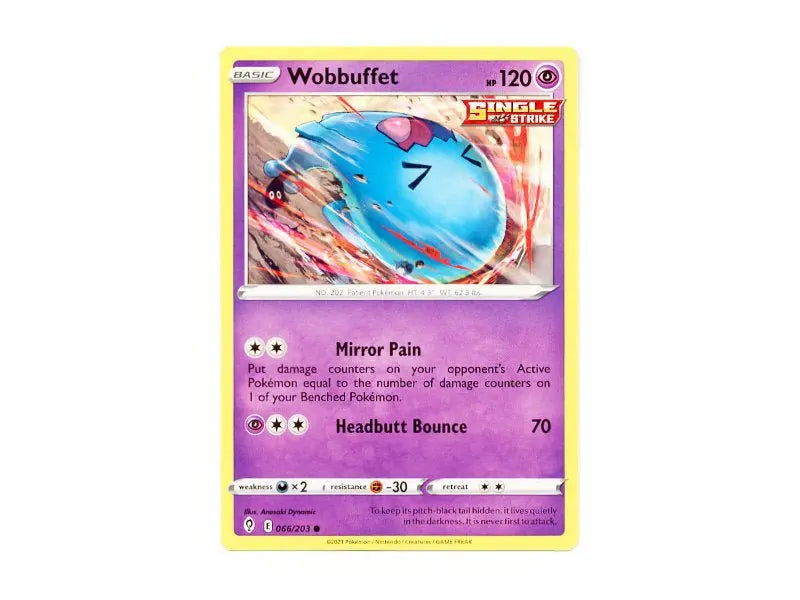 Wobbuffet 066/203 - Common - Einzelkarten - BattleofCards