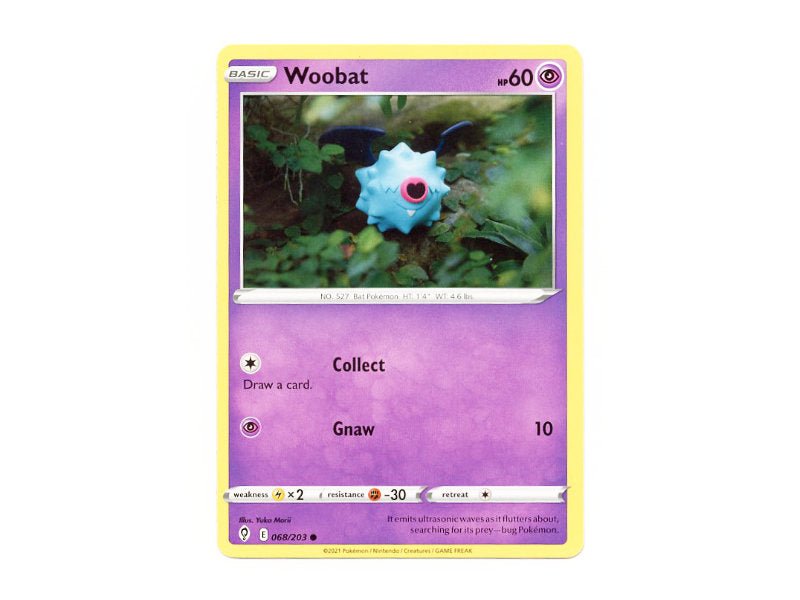 Woobat 068/203 - Common - BattleofCards