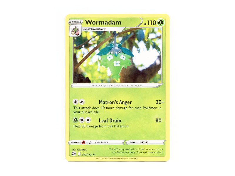 Wormadam 010/172 - Common - Einzelkarten - BattleofCards