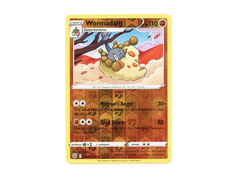 Wormadam 077/172 - Reverse Holo - BattleofCards