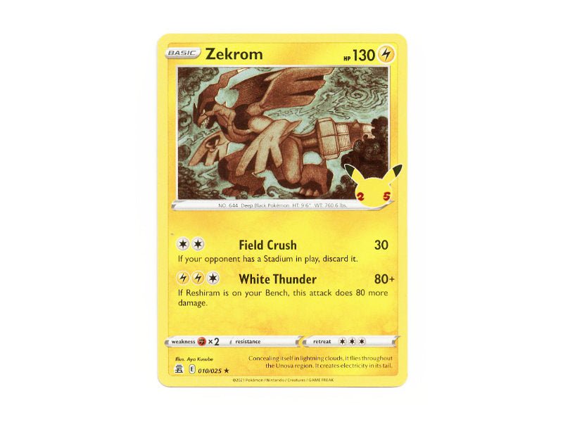 Zekrom 010/025 - Holo Rare - BattleofCards