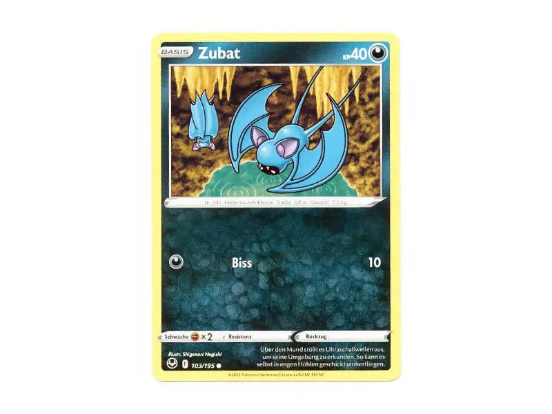 Zubat 103/195 - Common - DE - Einzelkarten - BattleofCards